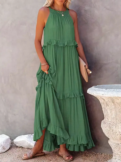 Mabel™ Ruffle Breeze Maxi Dress