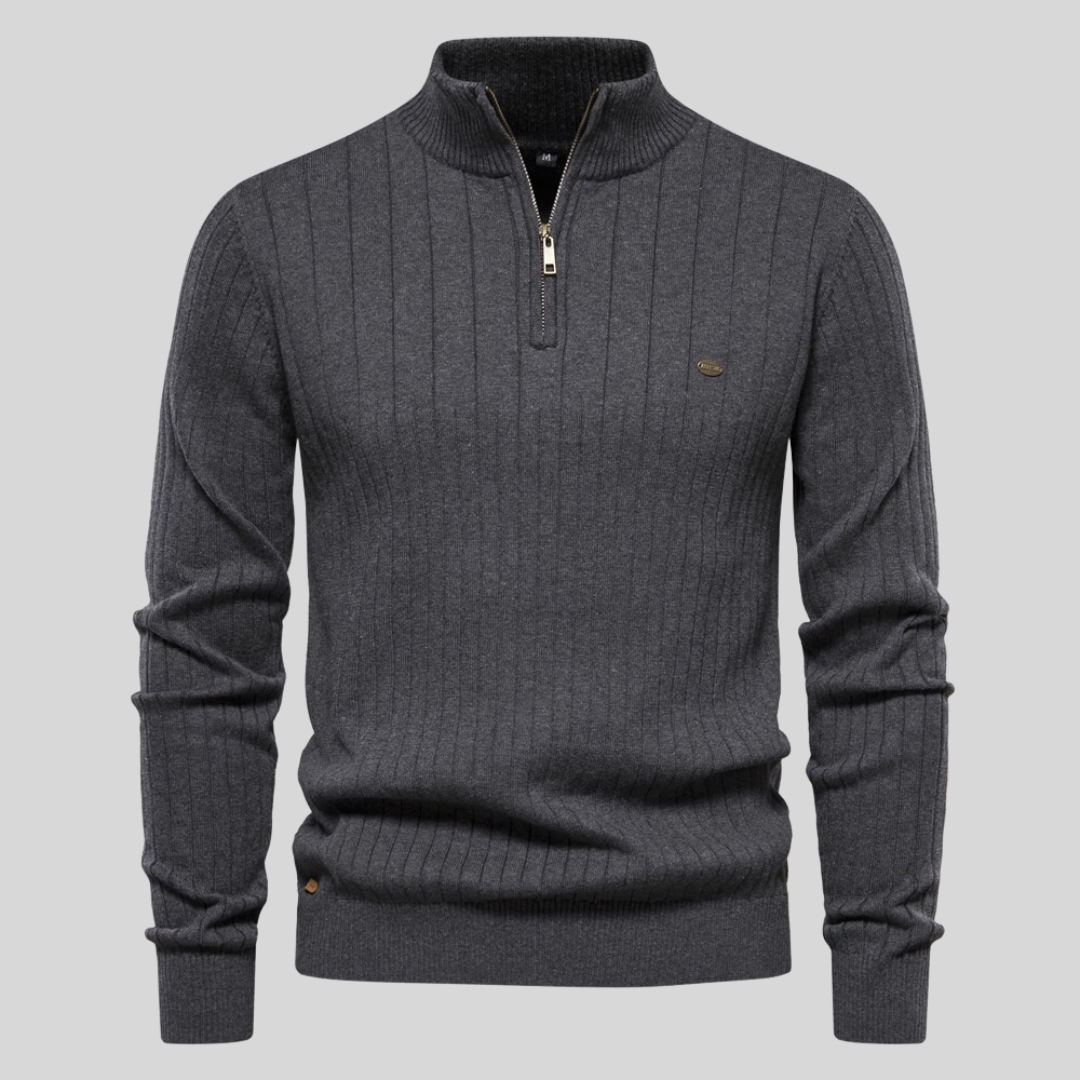 Luca™ Zip-up jumper