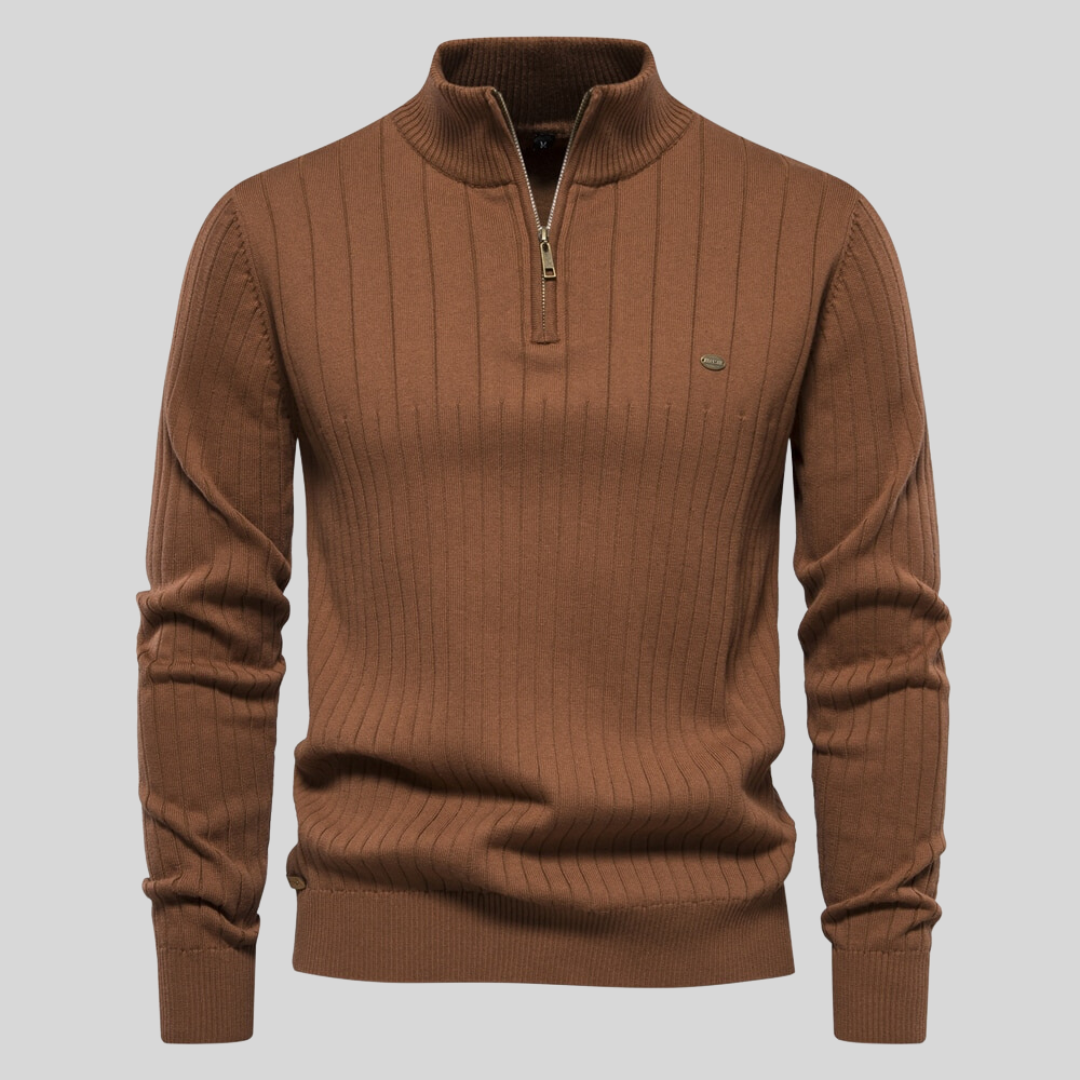 Luca™ Zip-up jumper