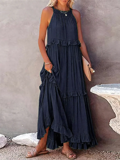 Mabel™ Ruffle Breeze Maxi Dress