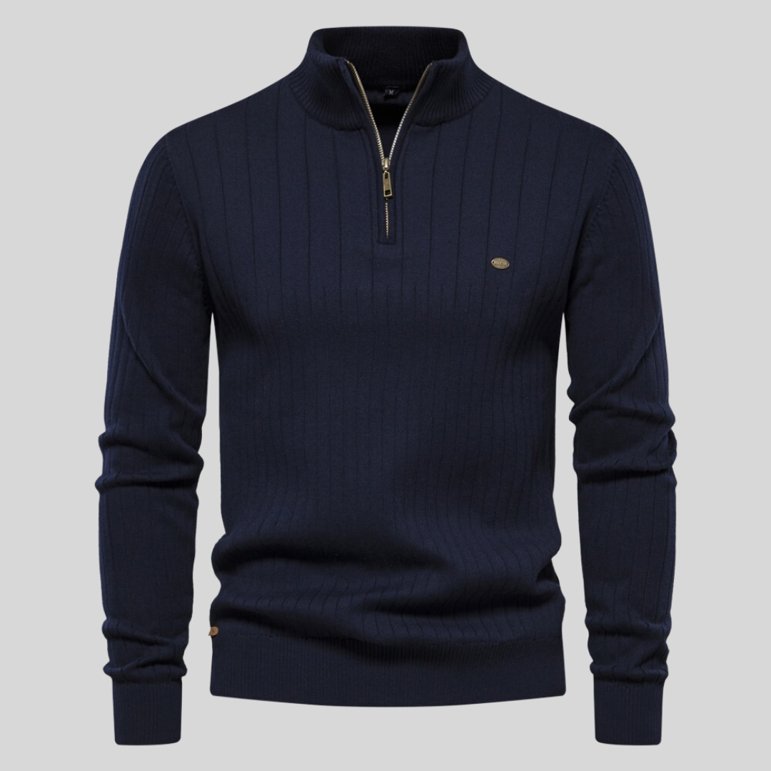 Luca™ Zip-up jumper