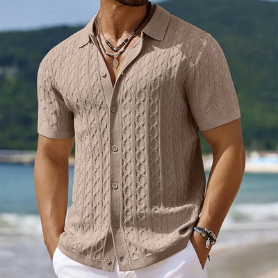 Talon™ Button-Down Knitted Shirt