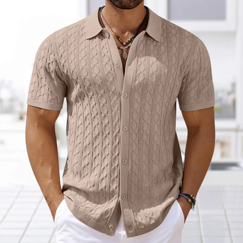Talon™ Button-Down Knitted Shirt
