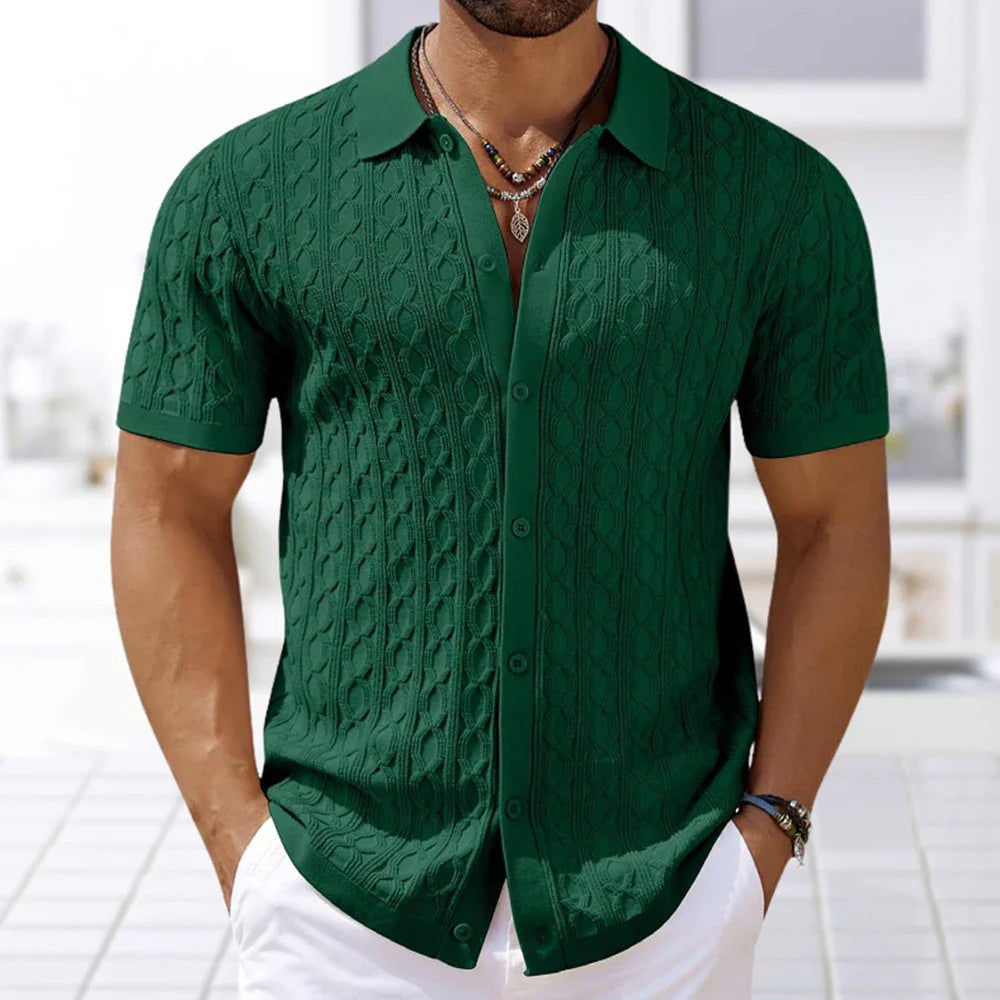 Talon™ Button-Down Knitted Shirt